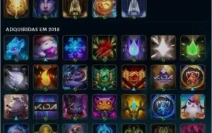 Vendo conta LOL GOLD 4 + WILD RIFT PLATINA 1 BASTANTE SKINS