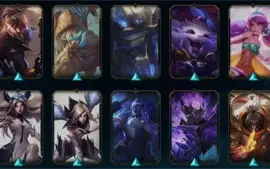 [PROMO] CONTA LOL 🌟 PRATA 1 🌟 200+ SKINS 🌟 TODOS CAMPEOES