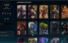 Conta LOL - Platina 1 na season passada