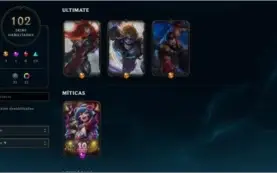 Conta LOL - Platina 1 na season passada
