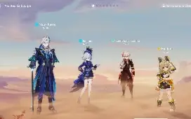 Neuvillette C4 r1,furina,kazuha,Nahida,Mavuika