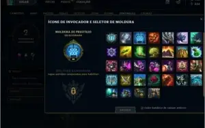 conta lol level 30 unranked