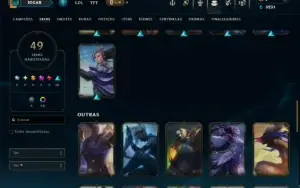 Esmeralda 4 com 90 Champs e 49 Skins
