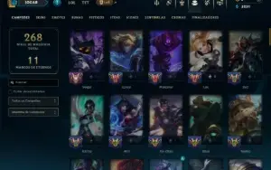 Esmeralda 4 com 90 Champs e 49 Skins