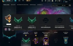 Esmeralda 4 com 90 Champs e 49 Skins