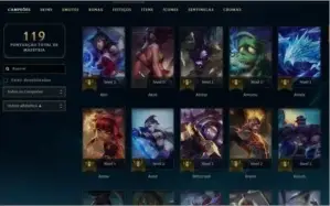 Conta league of legends s2 kayle juiza, rammus rei