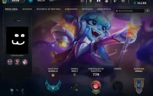 Conta Platina 2, Lvl 669, 210 skins, Todos Champs, 54k EA