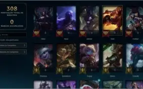 CONTA DE LOL LVL 31 , 2 SKINS ULTIMATES