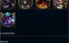 CONTA DE LOL LVL 31 , 2 SKINS ULTIMATES