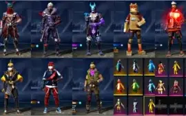 CONTA FREE FIRE LVL 70 COM CALÇA ANGELICAL E PASSES ANTIGOS!