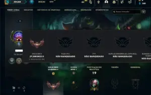 Conta bronze 2 com 29 Champs e 4 Skins + 3 Fragmentos