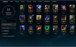 CONTA UNRANKED NIVEL 30 PRIMEIRA M10 - SEM REGISTRO