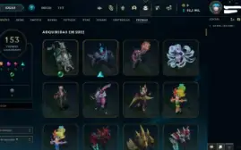 V>Conta League of Legends Level 548!!!