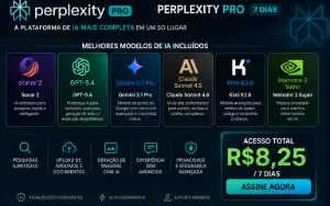 Perplexity Pro 7 Dias Por Apenas R$8,25