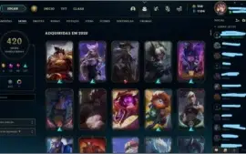 Conta LOL 420 Skins + Valorant