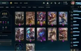 Conta LOL 420 Skins + Valorant