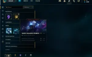 Conta bronze 1 com 30  Champ e 4 Skin + 1 Prestigio do Teemo