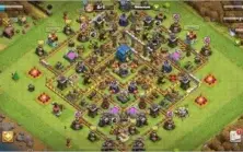CONTA CV 12 clash of clans