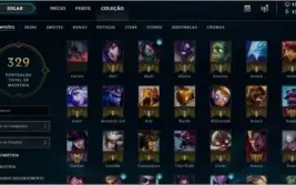 VENDO CONTA LEAGUE OF LEGENDS LEVEL 43 OURO IV !!!