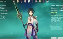 🌪Xiao+Lança de Jade+Zhongli🌪AR24🌪