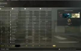 conta WARZONE FULL