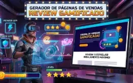 Gerador de páginas de vendas review Gamificado