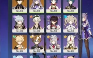 Zhongli + Banner garantido, armas t5 + 8k de gemas