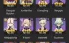 Conta End game genshin