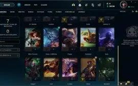Conta LoL, Prata II, Fragmentos Raros