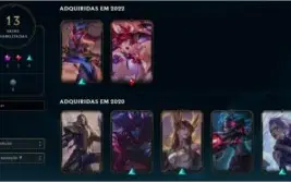 Conta lol MMR ouro (ADC)