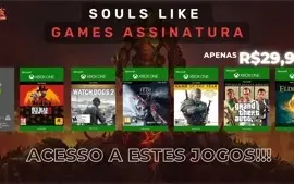 Assinatura de Jogos | Xbox One S/X