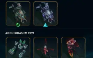 Conta Esmeralda Lol