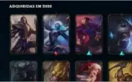 188 Skin todos os Champions , 700 Aberto a negociações.