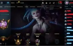 188 Skin todos os Champions , 700 Aberto a negociações.