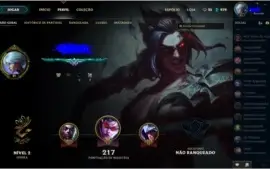 Conta Plat 5 S7 mmr bom, unranked s8