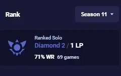 CONTA DIAMANTE II 71% WINRATE