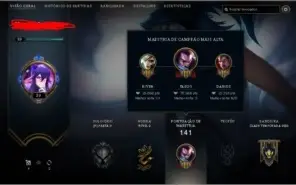 Conta League Of Legends (Vencedora Clash Copa Mundial)