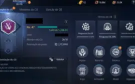 Clã Mir4 SA51 NÍVEL 47