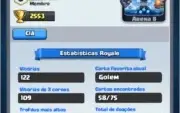 CONTA CLASH ROYALE ARENA 8 NIVEL 8 (2 LENDARIAS)