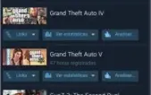 V> conta steam cm alguns jogos