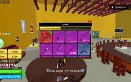 Conta blox fruits, lvl max 15M money, 64K frag, dough, CDK