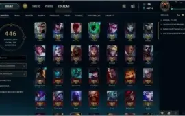 Conta completa, todos os chars e mais de 250 skins.