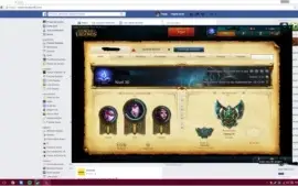 Conta de LOL Platina 4