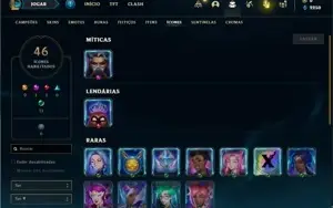 Conta prata 3 com 28 Champs e 3 Skins + 3 Fragmentos