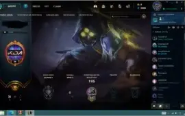 CONTA LOL LVL 94 CRIADA EM 2015