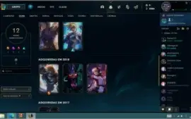 CONTA LOL LVL 94 CRIADA EM 2015