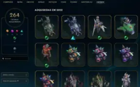 Conta de LOL de colecionador - Mais de 1.000 Skins