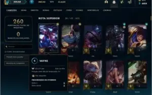Conta P/League Of legends