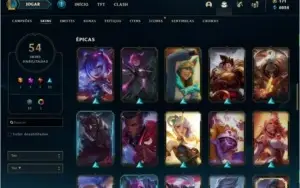 Conta P/League Of legends