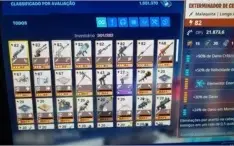 Conta fortnite
